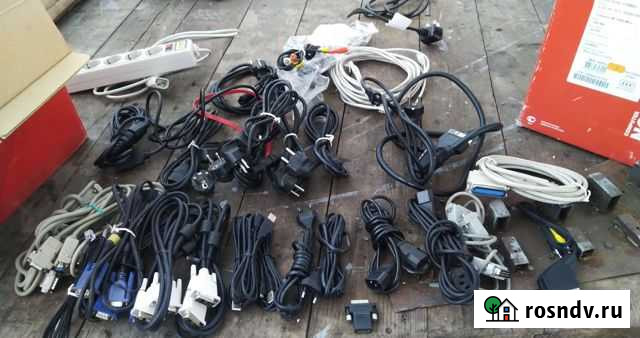 Провода для компа, блоки питания, видеосплиттеры Очер - изображение 1