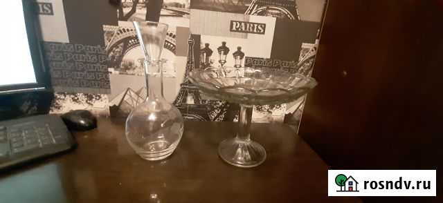 Графинчик для водочки + ваза для фруктов Лосино-Петровский - изображение 1
