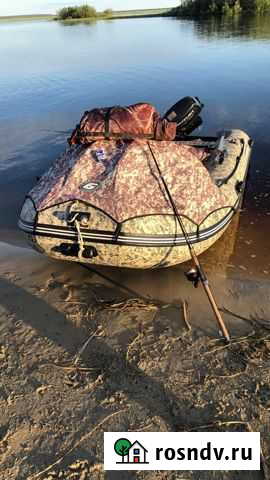 Лодка пвх Gladiator 370 c мотором Suzuki AS 9.9(15 Салехард - изображение 1