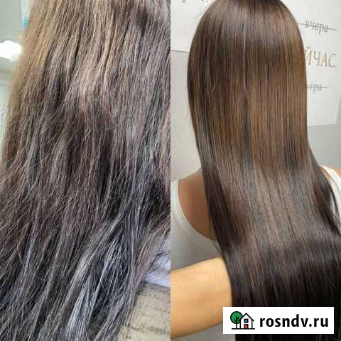 Кератиновое выпрямление, ботокс, мелирование, тони Барнаул - изображение 1