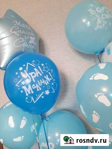 Воздушные шары на выписку из роддома Ижевск - изображение 1