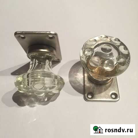 Ручка дверная стеклянная СССР 1970 года Наро-Фоминск - изображение 1