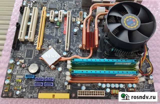 Мат. плата под Xeon E5472 + 4 Гб памяти Казань - изображение 1