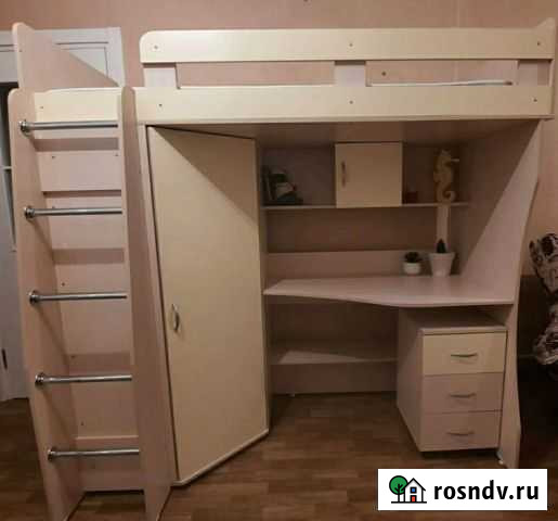 Двухъярусная кровать+матрас Салехард - изображение 1