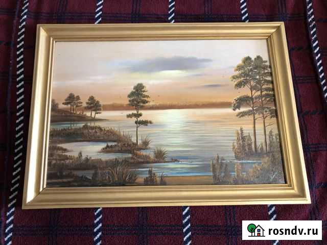 Картина Маслом 59*42 Новосибирск - изображение 1