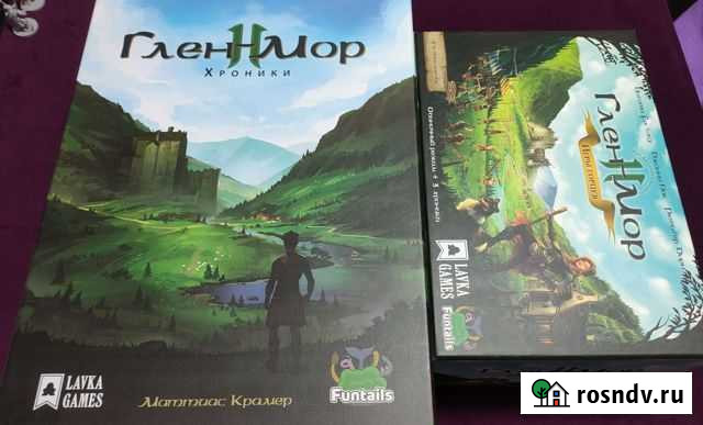 Настольная игра Глен-Мор 2 +доп +промо Ижевск - изображение 1