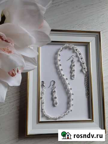 Комплект: колье+серьги Сыктывкар - изображение 1