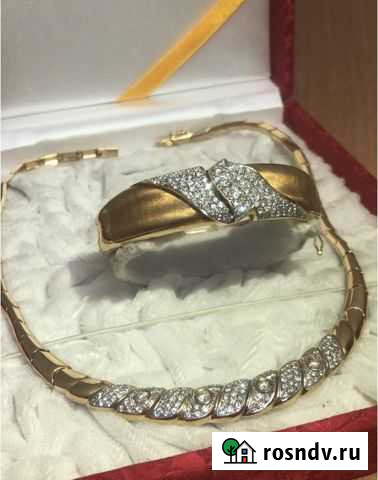 Бриллиантовый комплект 750 пр (оаэ) Грозный - изображение 1