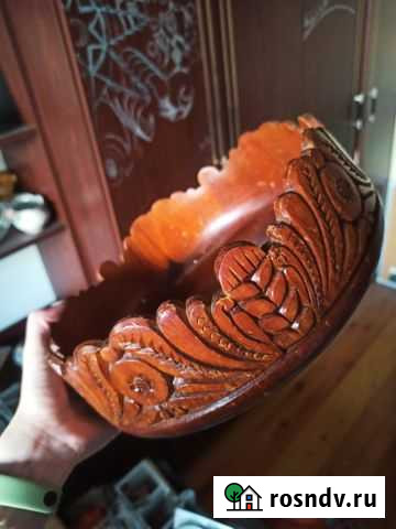 Деревянная чаша для фруктов Красноярск - изображение 1