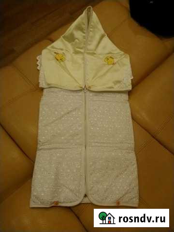Конвертное одеяло на выписку Мичуринск - изображение 1
