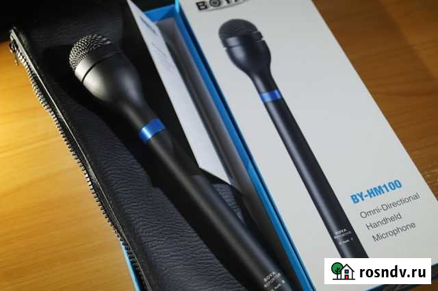Репортажный микрофон boya BY-HM100 Тюмень - изображение 1