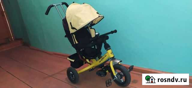 Детский велосипед с ручкой, колёса надувные Павлово - изображение 1