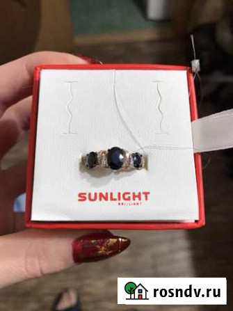 Кольцо Sunlight золотое с бриллиантами новое Шахты - изображение 1