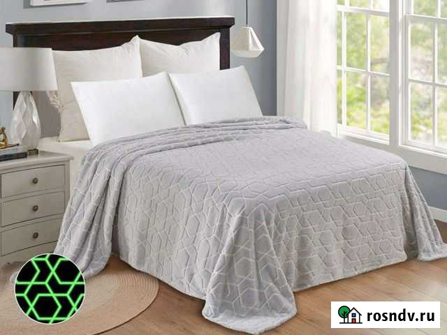 Плед велсофт,неоновый Иваново - изображение 1