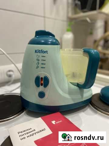 Пароварка- блендер для детского питания kitfort Калининград - изображение 1