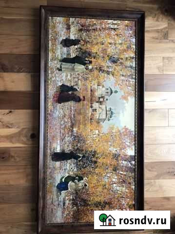 Картина маслом на холсте большая оригинальная Сочи - изображение 1