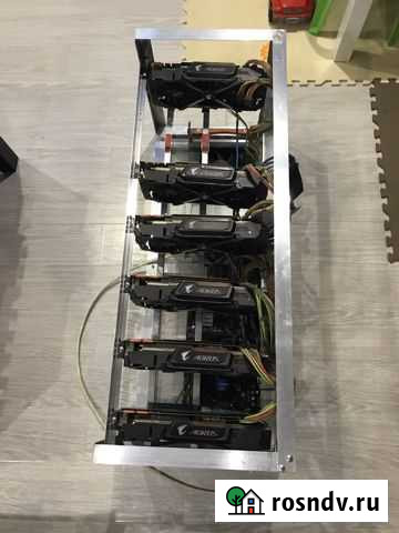 Видеокарты gtx 1080 ti Aorus 6 шт Омск - изображение 1