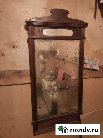 Зеркало старинное в раме Заволжск - изображение 1