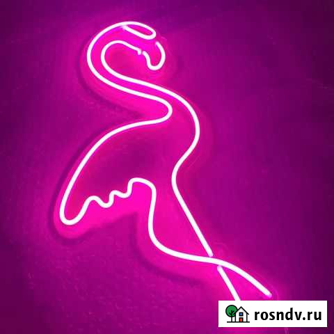Светильник из неона - Фламинго Санкт-Петербург - изображение 1