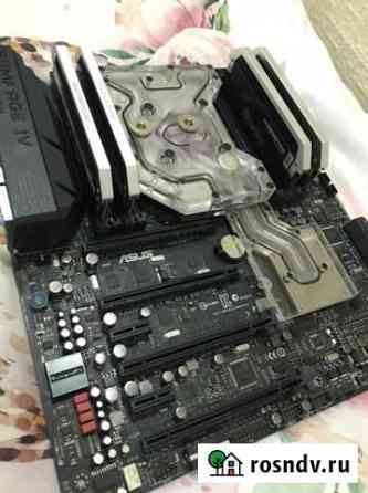 Rampage 4 black, e5 1680v2, 32gb corsair dominator Остров