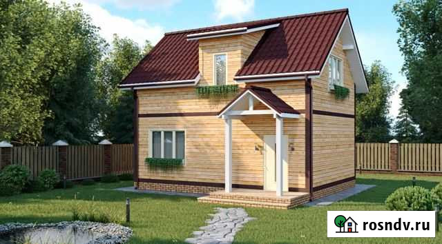 Дом из бруса 101 м2 Нижний Новгород - изображение 1