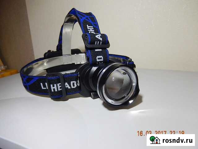 Фонарь новый налобный аккумуляторный YT-K024 Белореченск - изображение 1