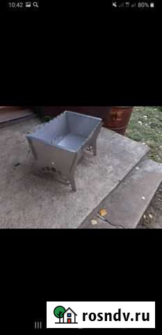 Продам разборный мангал 450*300, нержавейка 1,2мм Углич - изображение 1