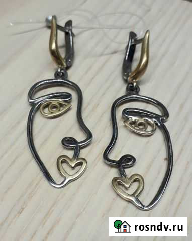 Серьги, серебро Астра Всеволожск - изображение 1
