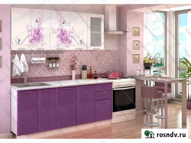 Кухня с фотопечатью Нежность 200 Санкт-Петербург - изображение 1