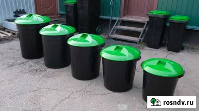 Баки для мусора 110 л. усиленная форма арт.914 Пермь - изображение 1