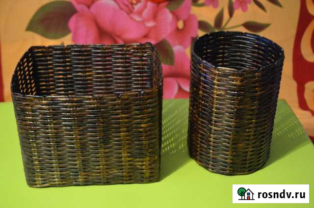Корзины плетёные ручной работы Пермь - изображение 1