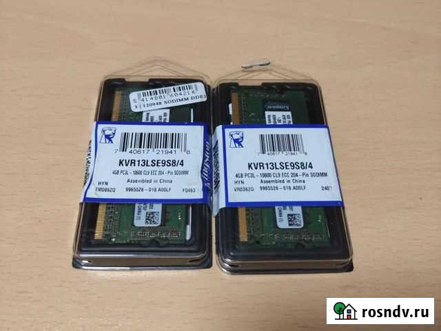Оперативная память ddr3L 4 gb для ноутбука Красногорск - изображение 1