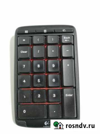 Клавиатура Logitech Wireless Number Pad N305 Black Белгород - изображение 1
