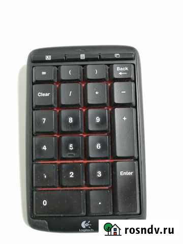 Клавиатура Logitech Wireless Number Pad N305 Black Белгород - изображение 1