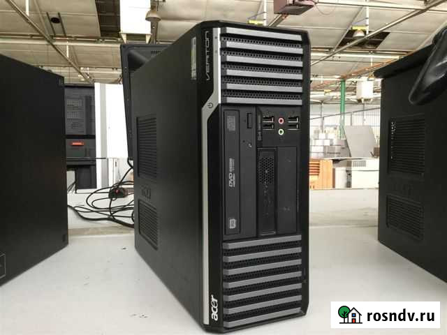 Компактный Acer veriton s480g 4ядра 8гб озу ддр3 Чебоксары - изображение 1