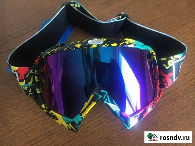 Очки горнолыжные одно стекло Челябинск - изображение 1