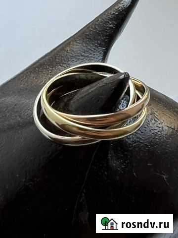 Золото 585 кольцо в стиле Cartier Новосибирск - изображение 1