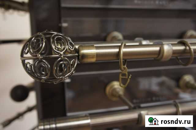 Карниз для штор кованный металлический Омск - изображение 1