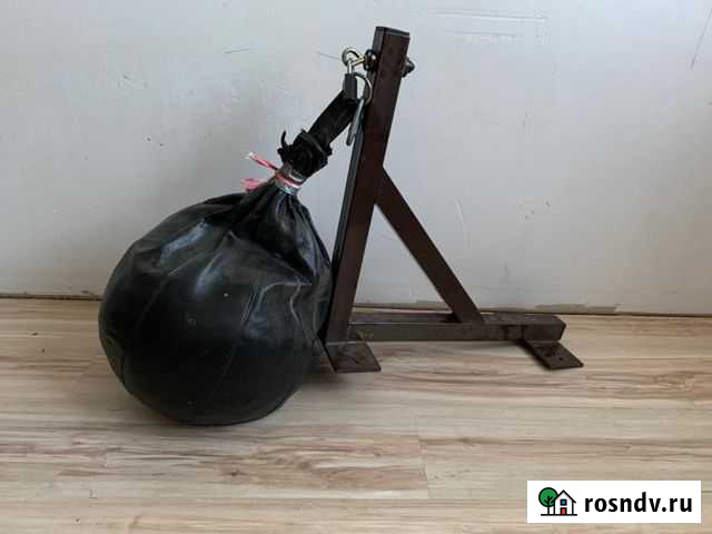 Боксерская груша кожа с крепежем Екатеринбург - изображение 1