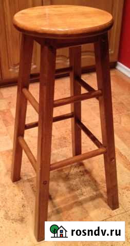 Табурет высокий деревянный Томск - изображение 1