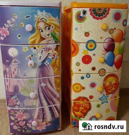 Комод для игрушек пластик Пермь - изображение 1