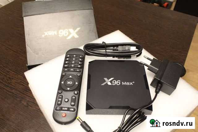 TV приставка X96 MAX + 4/32 Bluetooth, Wifi 2.4/5 Севастополь - изображение 1