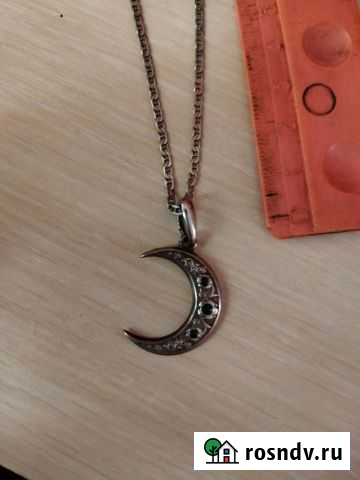 Цепочка с кулоном серебро Туймазы - изображение 1