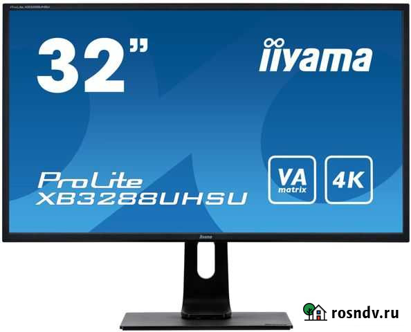 32 4K Монитор iiyama ProLite XB3288 (Новый) Махачкала - изображение 1