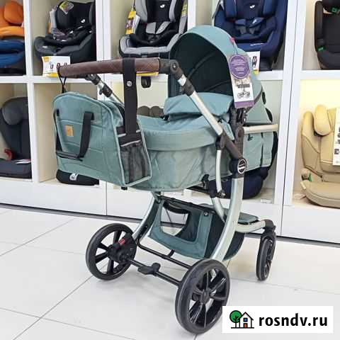 Коляска трансформер Farfello Aimile Silver Изумруд Уфа - изображение 1