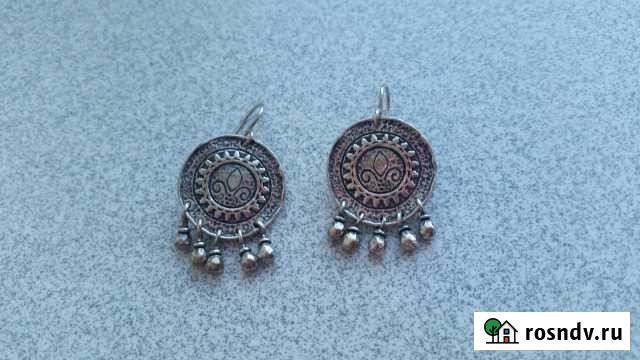 Серебряные серьги израиль Барнаул - изображение 1
