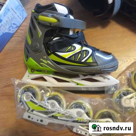 Ролики и коньки 2(1) б/у размер 35-38 Волгоград - изображение 1