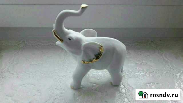 Слон фарфоровый Мурино - изображение 1