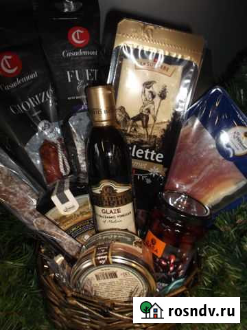 Корзина Гастрономическая - универсальный подарок Ростов-на-Дону - изображение 1