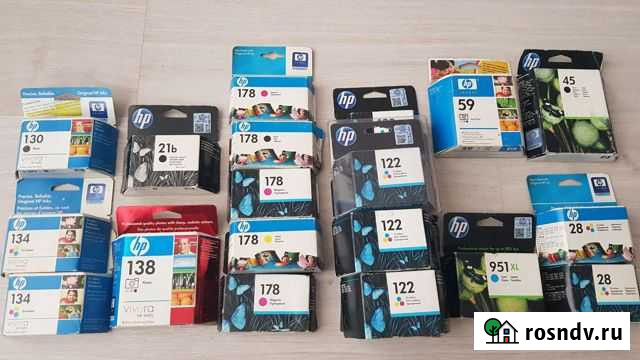Новые оригинальные картриджи HP Томск - изображение 1